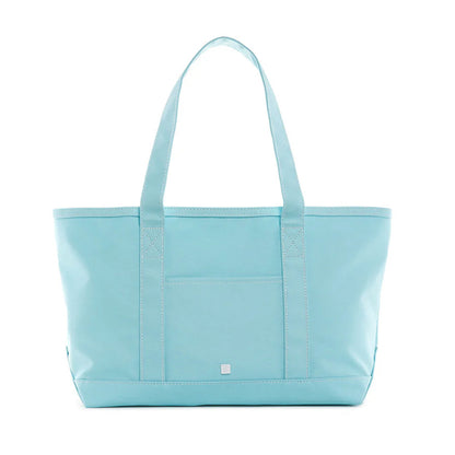 Medium Tote - Coated Canvas - Lake Blue