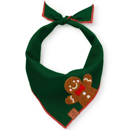 Pet Bandana - Gingerbread Man -