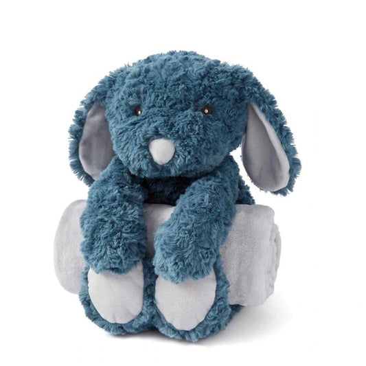 ELB Bedtime Huggie - Blue Puppy & Blanket