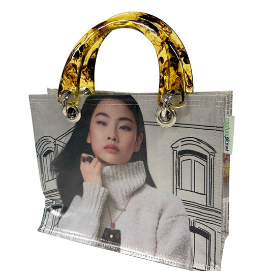 Coco Tote - Louis Vuitton Fringe - Tortoise Lucite Handles