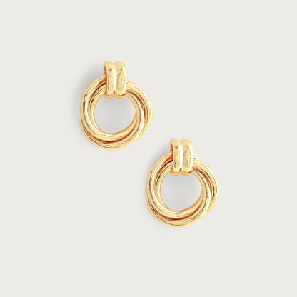 Neptune - Triple Ring Earrings