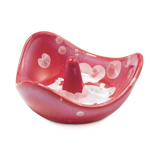 SMP Crystalline Ring Holder - Garnet 4"