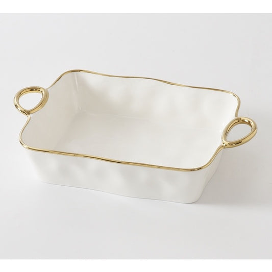 PPB Golden Handles - Rectangle Baking Dish 14" (2808WG)