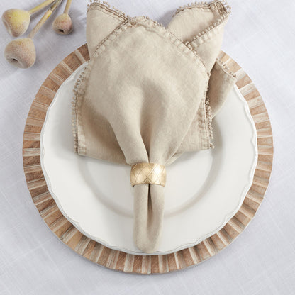 Harlequin Napkin Ring - Gold