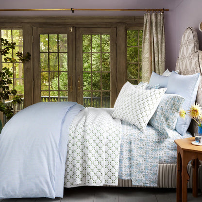 Mihana Mist Organic Sheets - Standard Pillow Cases (Set of 2)