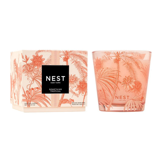 Something Tropical - Decorative 3-Wick Candle