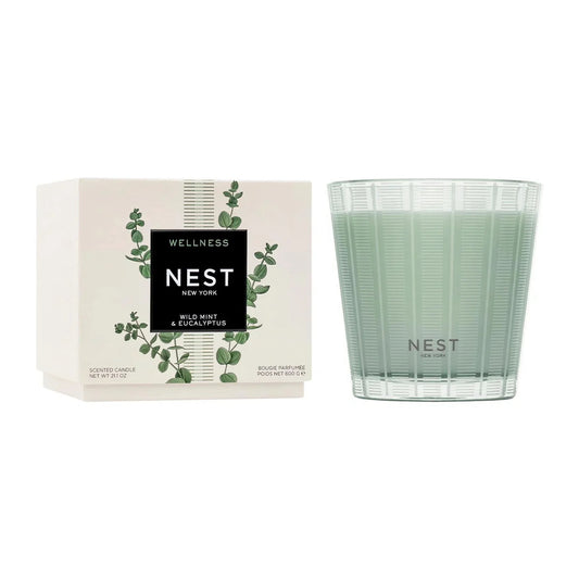Wild Mint & Eucalyptus - 3-Wick Candle 21.1 oz