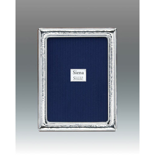 TZD Siena Sterling Frame - Hammered - 4x6