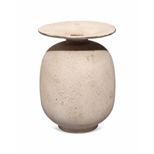 Highland Decorative Vase - Off White 7.75"