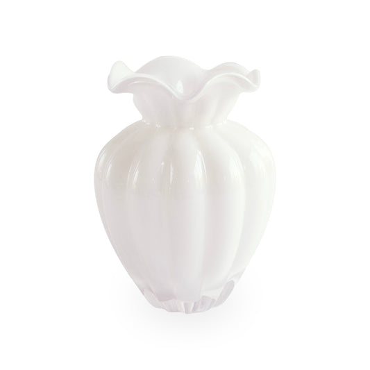 Vento - Medium Vase - Cream 6.25"