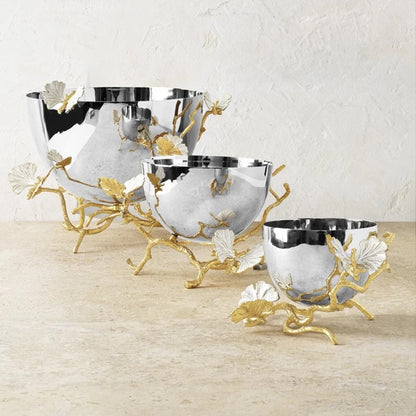 Butterfly Ginkgo Gold - Nut Bowl
