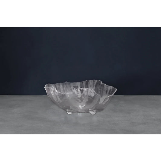 Vida - Acrylic - Large Deep Bowl - Clear