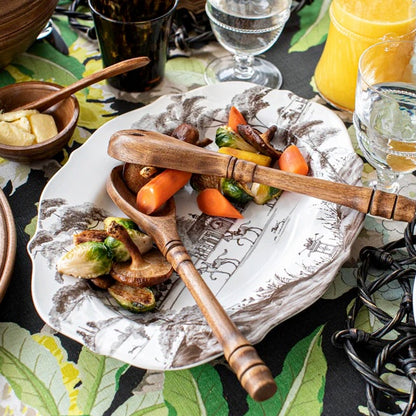 Country Estate - Flint Grey - Serving Platter 15"