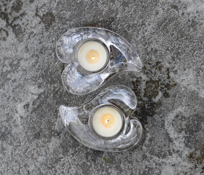 Twist Heart Tealights - Set of 2