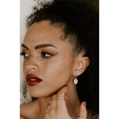 Halcyon Hoop Earrings 14kt