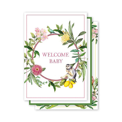 Set of 15 Milestone Cards - Sassy Safari