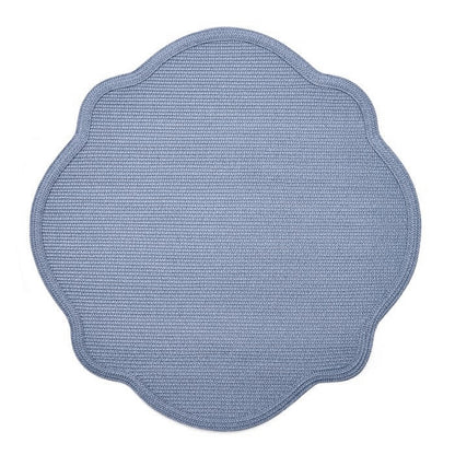 Monticello Placemat - Silver/French Blue 16"        31 of 69