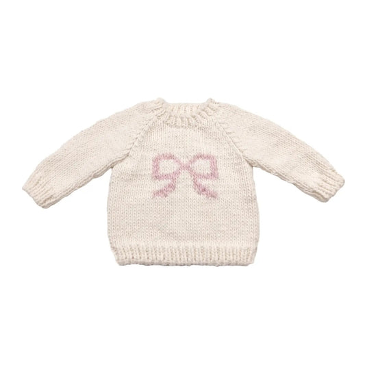 Pink Bow Sweater -