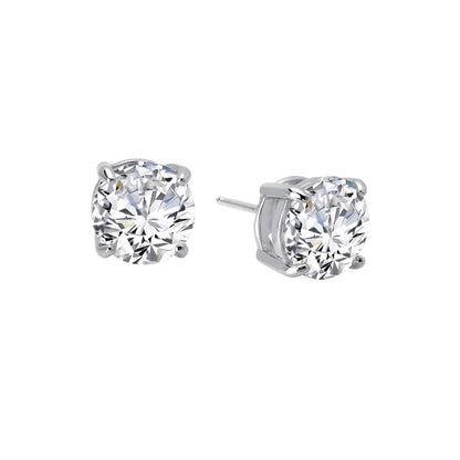 Simulated Diamond Stud Earrings - 8 CTW