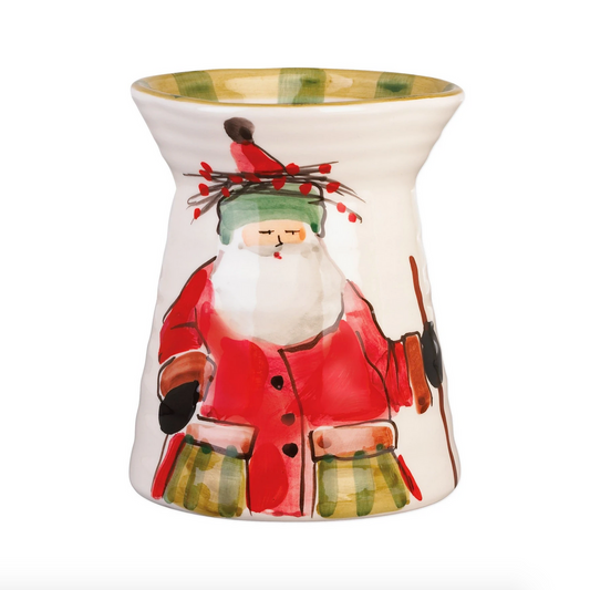 VTR Old St. Nick - Utensil Crock 7"