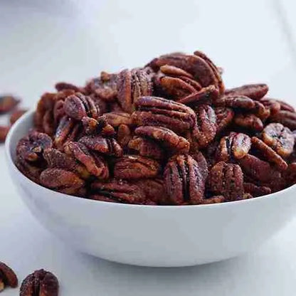 Sweet & Spicy Glazed Pecans - 8oz Box