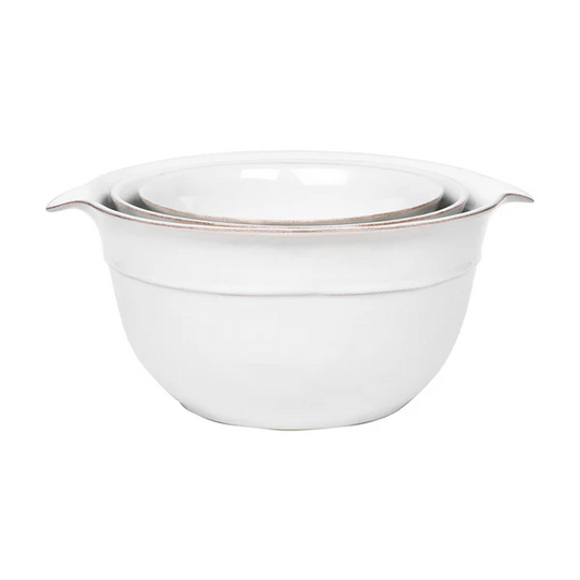 Puro - Whitewash - Nesting Serving Bowls - Set of 3
