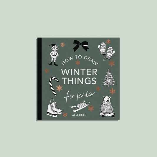 PTC Winter Things: How To Draw Books for Kids