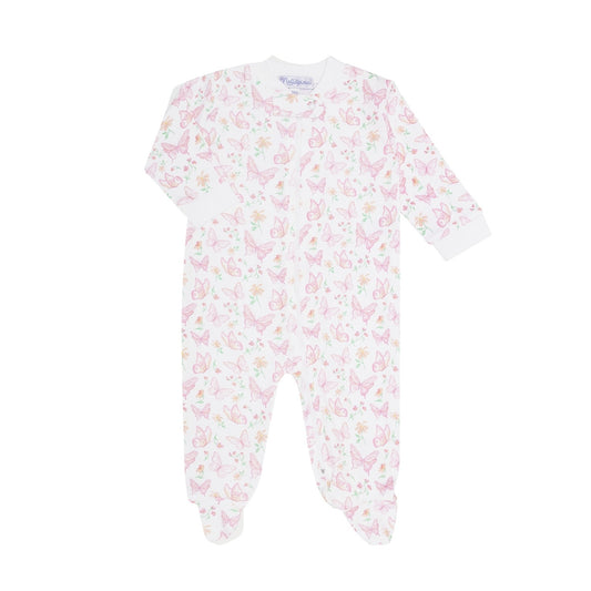 NPA Butterflies - Zipper Footie -