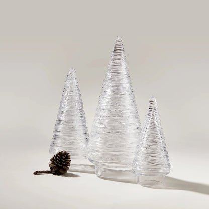 Simon Pearce Glass Evergreen Tree - Echo Lake Collection -
