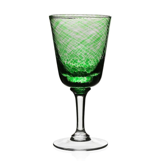 WYC Vanessa  - Forest Green - Goblet  9oz