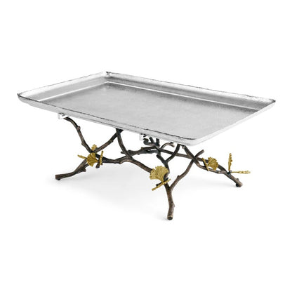 Butterfly Ginkgo - Footed Tray