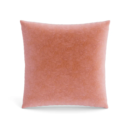 Fresco Velvet Pillow - Rhubarb 36" X 30"
