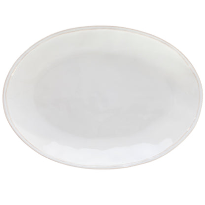 Fontana - White - Oval Platter 16"