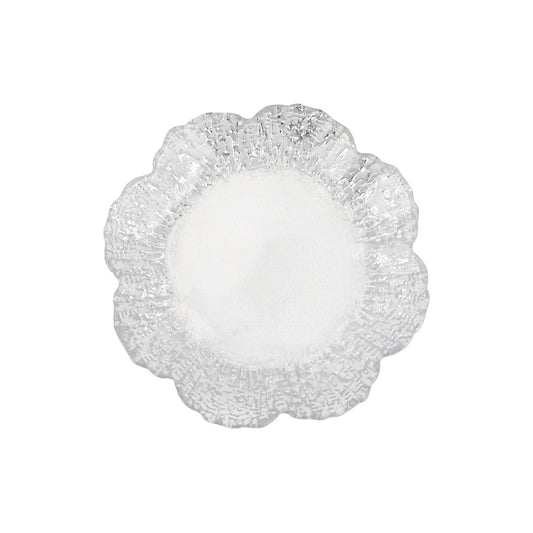 VTR Rufolo Glass - Platinum - Canape Plate 6.5" (Retired)