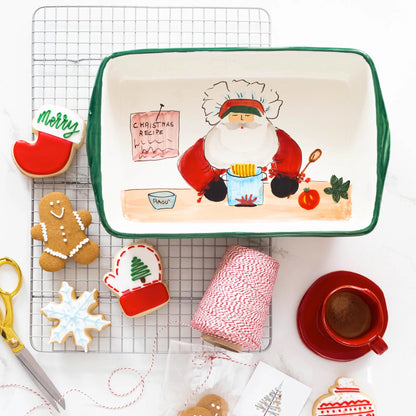 VTR Old St. Nick - Rectangle Baker with Chef 14"