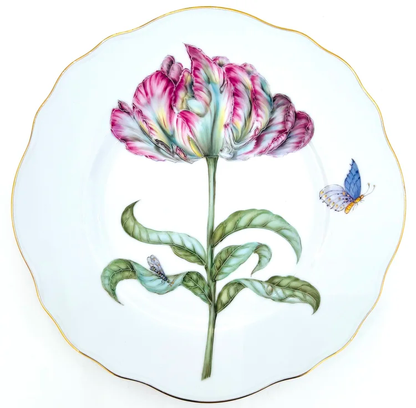 Botanical Treasures - Salad Plate - Dutch Tulip - 8"