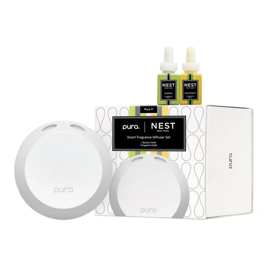 Pura Smart Diffuser Set - Bamboo & Grapefruit