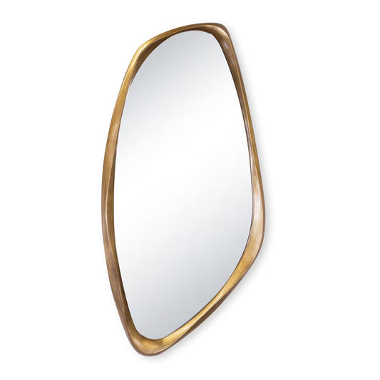 RGA Galet Mirror - Antique Gold - 46x21
