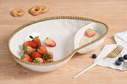 PPB Golden Salerno - Chip & Dip Server 13" (2569WG)
