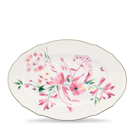 Florenza - Malva - Oval Platter 14.5"