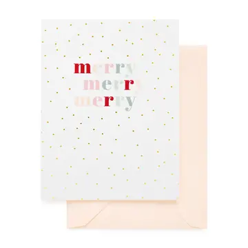 SGP Multicolored Merry, Single Card & Boxed Set