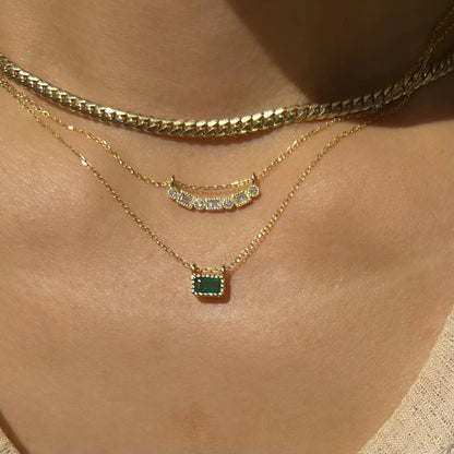 JKD N - Diamond Fusion Necklace; 14kt YG