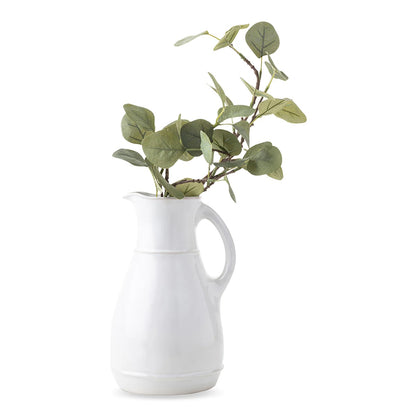 Puro - Whitewash - Pitcher Vase 10.25"