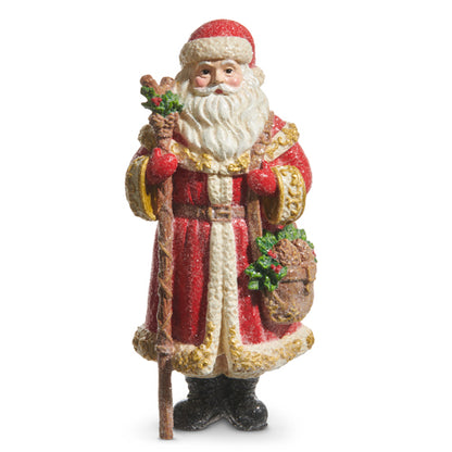 RZI Red Santa with Bag & Tree 15.5"