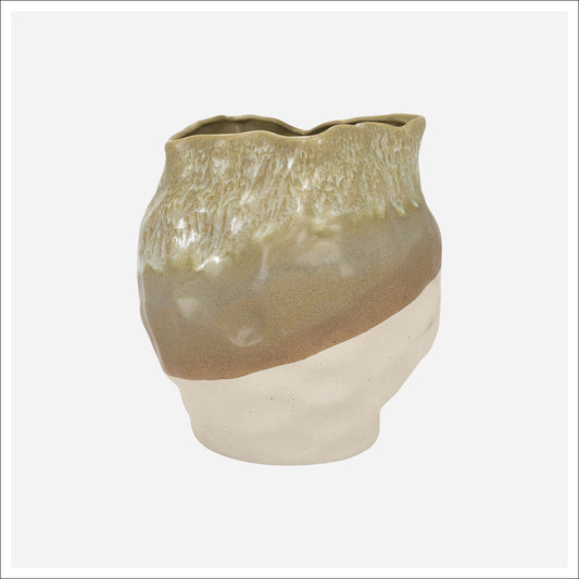 KVD Twist Wide Vase 12"