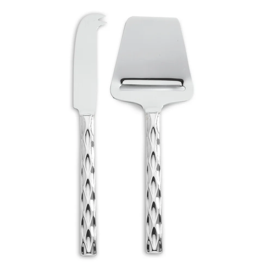 Truro - Platinum - Cheese Shaver and Knife Set