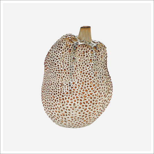 KVD Leston Small Textured Ceramic Vase 9"