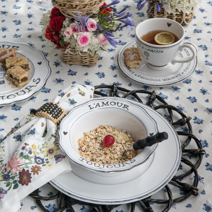 JLK L'Amour Toujours Cereal/Ice Cream Bowl 7.5"