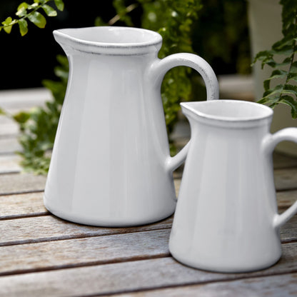 Friso - White - Large Creamer - 10oz