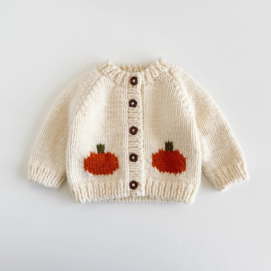 FGF Fall Pumpkin Cardigan -